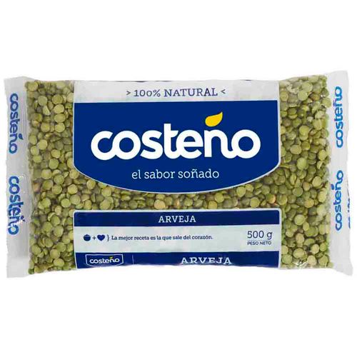 Arveja Verde COSTEÑO Bolsa 500g