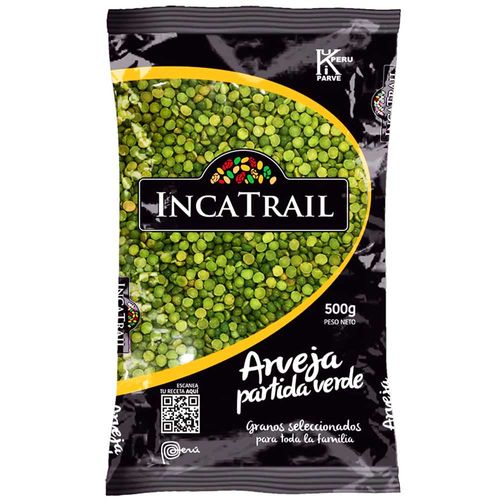 Arveja Verde Partida INCATRAIL Bolsa 500g