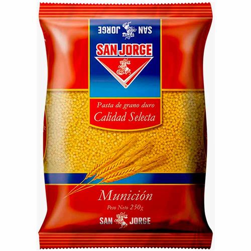 Fideos Munición SAN JORGE Bolsa 250g