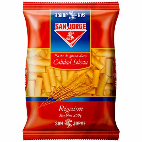 Fideos Rigatoni SAN JORGE Bolsa 250g