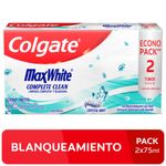 Pasta Dental COLGATE Max White 2pack x75ml - PERUFARMA SA