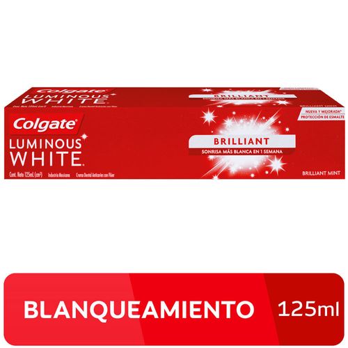 Pasta Dental COLGATE Luminous White Tubo 125ml