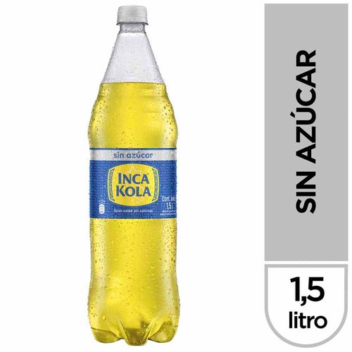 Gaseosa INCA KOLA Sin Azúcar Botella 1.5L