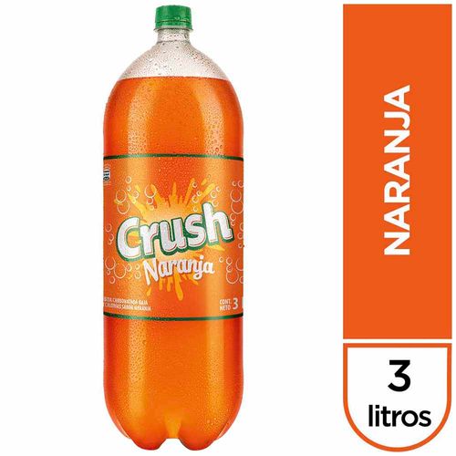 Gaseosa CRUSH Naranja Botella 3L