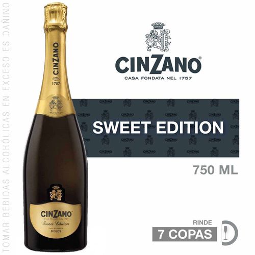 Espumante CINZANO Gran Dolce Botella 750ml