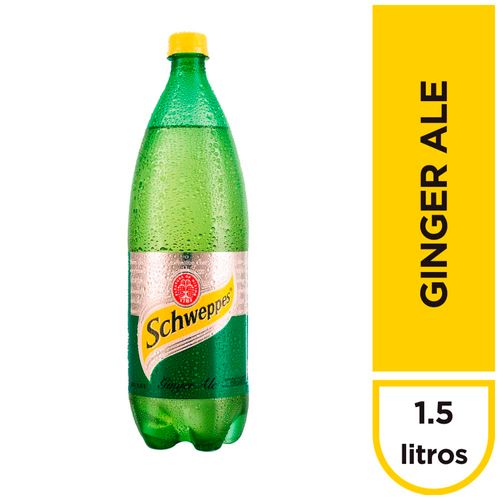 Gaseosa SCHWEPPES Ginger Ale Botella 1.5L