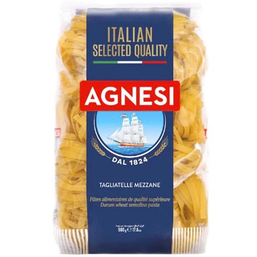 Fideos AGNESI Tagliatelle Mezzane Bolsa 500g