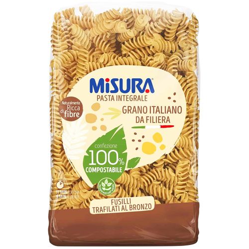 Fideos Integral MISURA Fusilli Bolsa 500g