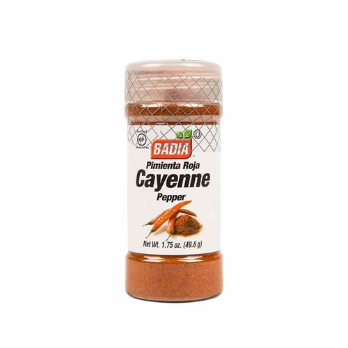 Pimienta BADIA Roja cayenne Frasco 49.60g