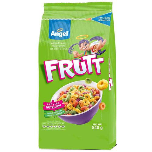Cereal ANGEL Trigo y Avena Frutas Doypack 840g