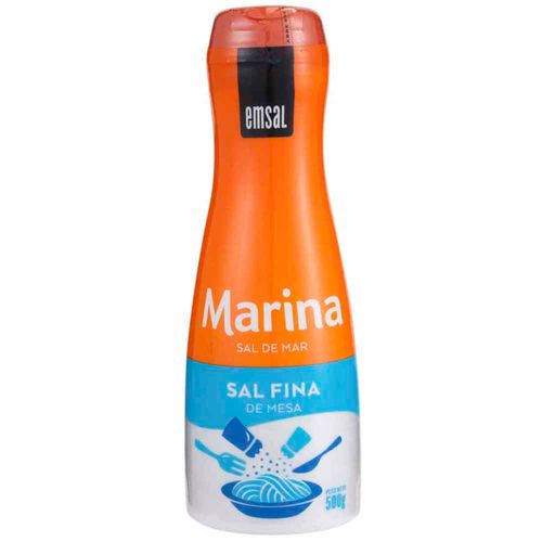 Sal Fina de Mesa EMSAL Frasco 500g