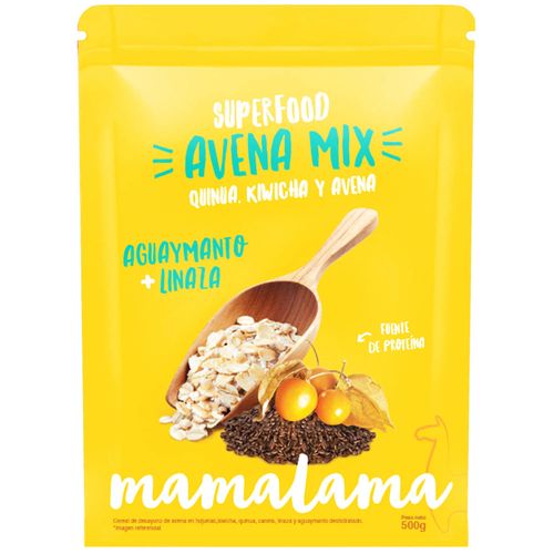 Avena Mix MAMALAMA Aguaymanto Linaza Doypack 500g