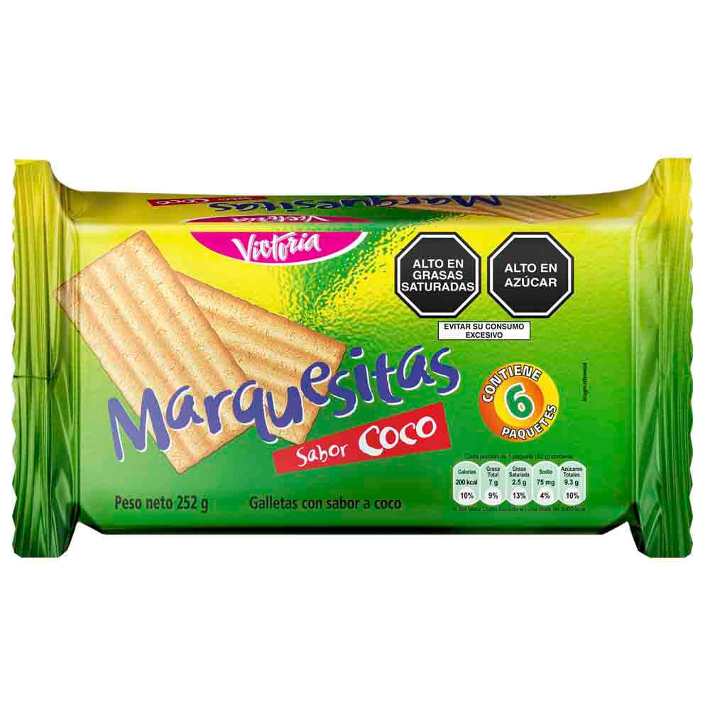 Galletas MARQUESITAS Con Sabor A Coco Paquete 6un - Shopstar