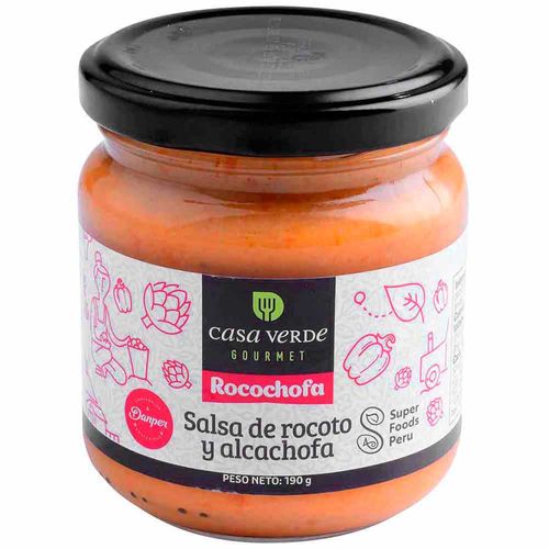 Rocochofa CASA VERDE Gourmet Frasco 190g