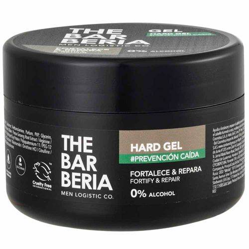 Gel para Barba THE BARBERIA Hard Pre Caída Frasco 220ml