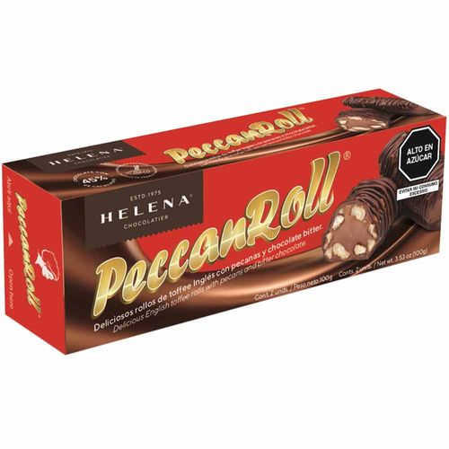 Bombones HELENA Peccanroll Bitter con Pecanas Caja 100g