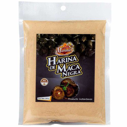 Harina de Maca Negra LA CASA MARIMIEL Bolsa 200g