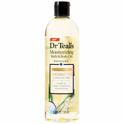 Hidratante Corporal DR TEAL'S Body Oil Coco Botella 260ml