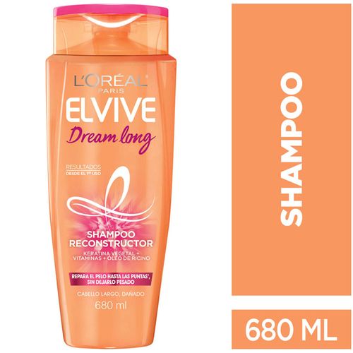 Shampoo ELVIVE Dream Long Reconstructor Frasco 680ml