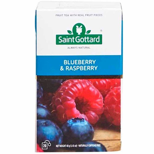 Infusiones SAINT GOTTARD Arandano frambuesa Caja 20Un