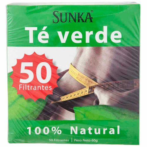 Infusiones SUNKA Té Verde Caja 50un