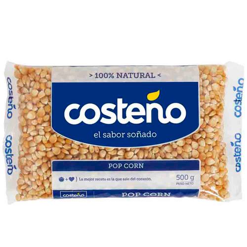 Maíz Pop Corn COSTEÑO Bolsa 500g