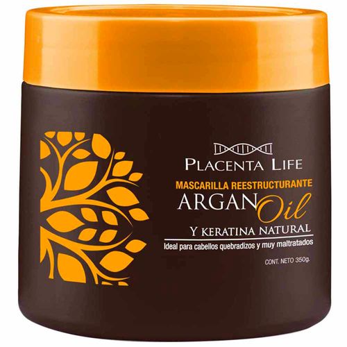 Crema de Tratamiento PLACENTA LIFE Argan Oil Frasco 350g