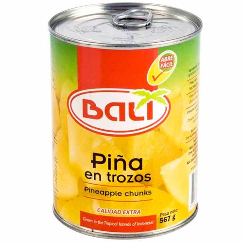 Piña en Trozos BALI Lata 567g