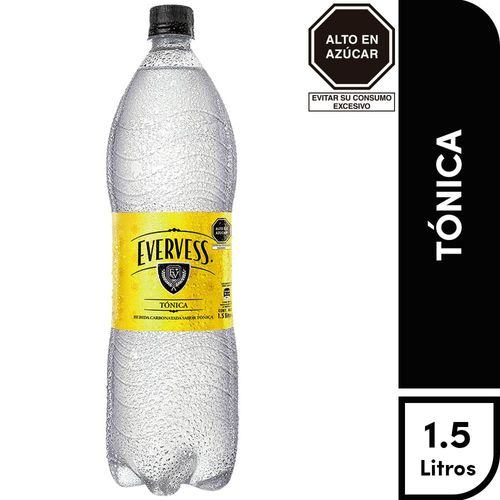 Agua Tónica EVERVESS Botella 1.5L