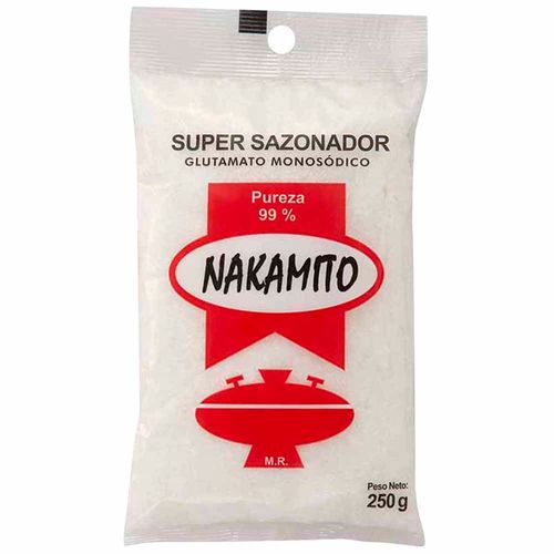Sazonador Glutamato Monosódico NAKAMITO Bolsa 250g