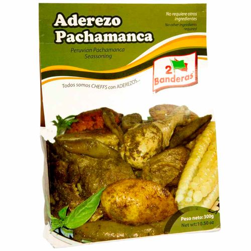 Aderezo para Pachamanca 2 BANDERAS Doypack 300g