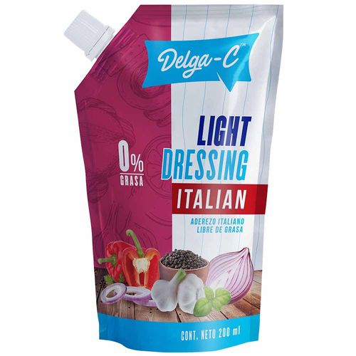 Aderezo DELGA-C Italiano Doypack 200g
