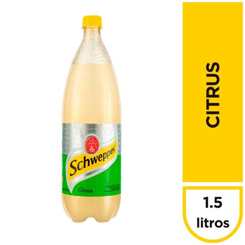 Ginger Ale SCHWEPPES Citrus Botella 1.5L