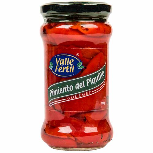 Conserva VALLE FERTIL Pimiento piquillo Frasco 290Gr