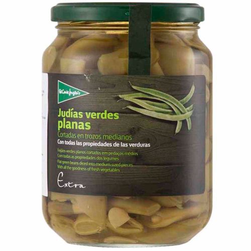 Judías Verdes Planas EL CORTE INGLÉS Frasco 660g