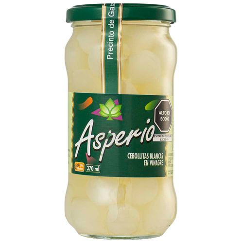 Cebollitas Blancas ASPERIO Frasco 370g