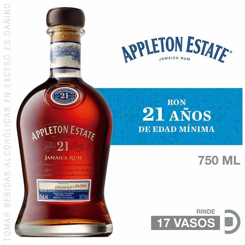 Ron APPLETON ESTATE 21 Años Botella 750ml