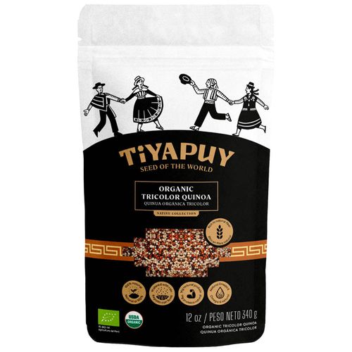 Quinua Tricolor TIYAPUY Orgánica Doypack 340g