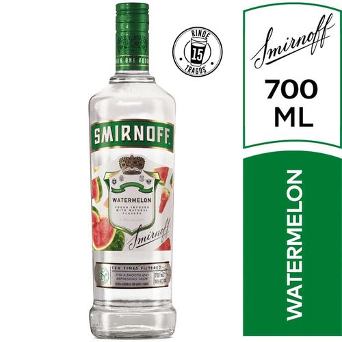 Vodka SMIRNOFF Watermelon Botella 700ml