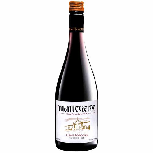 Vino MONTESIERPE Borgoña Semi Seco Botella 750ml