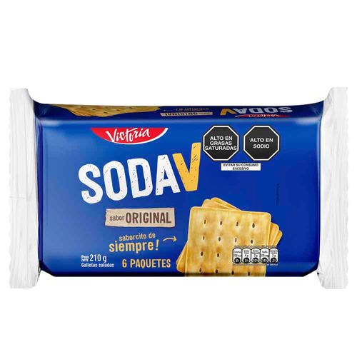 Galletas de Soda SODA V Paquete 6un