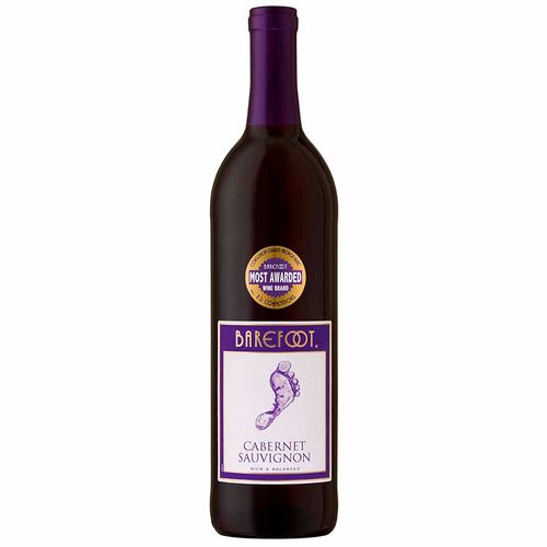 Vino Tinto BAREFOOT Cabernet Sauvignon Botella 750ml