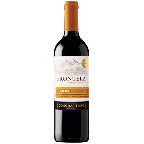 Vino CONCHA Y TORO Frontera Malbec Botella 750ml