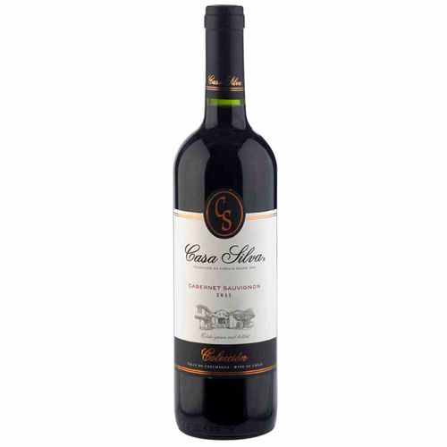 Vino CASA SILVA Colección Cabernet Sauvignon Botella 750ml