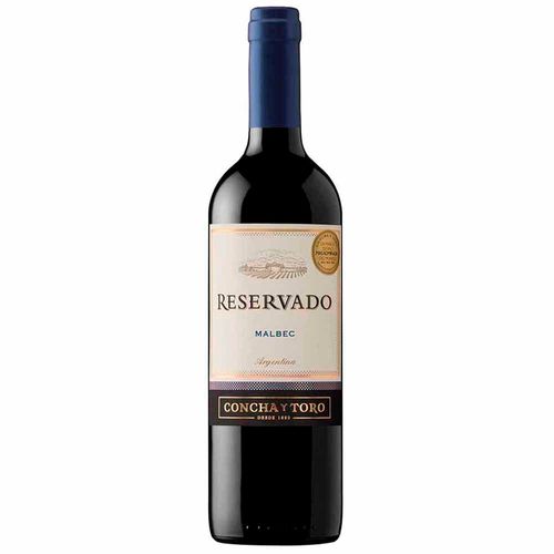 Vino CONCHA Y TORO Reservado Malbec Botella 750ml