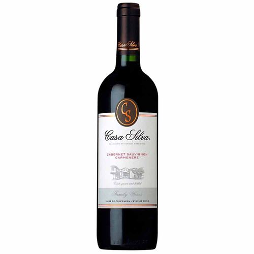 Vino CASA SILVA Cabernet Sauvignon Carmenere Botella 750ml