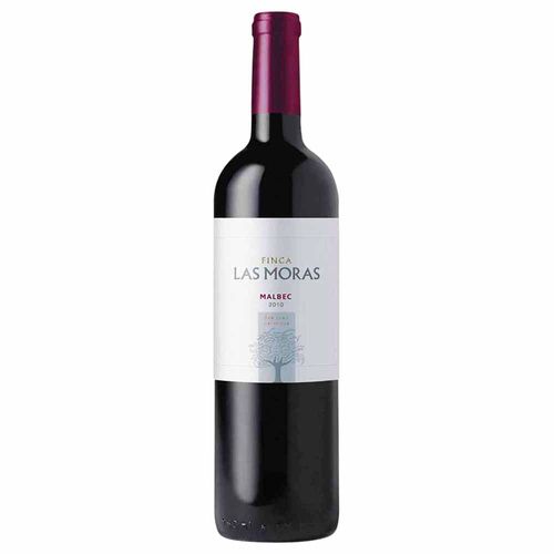 Vino LAS MORAS Malbec Botella 750ml