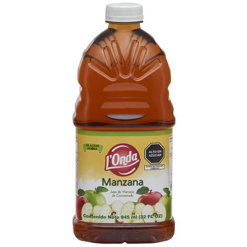 Jugo de Fruta L'ONDA Manzana Botella 945ml