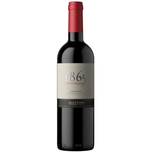 Vino SAN PEDRO 1865 Carmenere Single Vineyard Botella 750ml