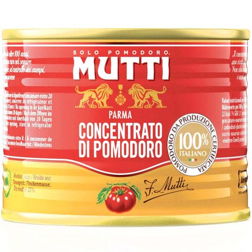 Concentrado de Tomate MUTTI Lata 210g